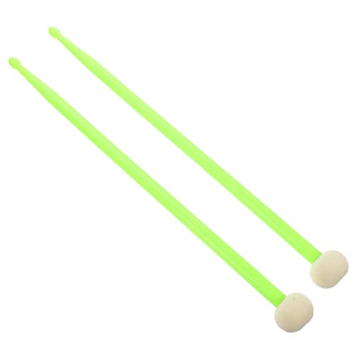 Set de baquetas de nylon con fieltro para batería miniatura 1