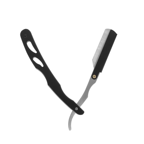 FOMIYES 1pc Vintage Beard Shaver Manual Hair Salon Shaver Facial Blade Men's Shaving Razor