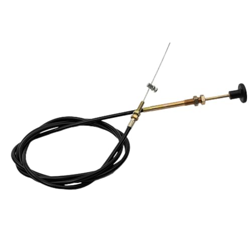 Vibsky Cable de parada de motor con control del acelerador, 2 m de longitud, cable de 6 mm/10 mm, para coches y camiones