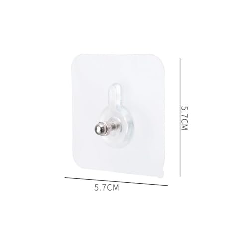 Image of Drill Free Adhesive Hooks, Picture Hangers Without Nails, 10Pcs Nail Free Wall Hangers, Wall Hooks Adhesive for Hanging for Kitchen, Home, Picture Hanging Hardware,Hanging Pictures Without Nail
