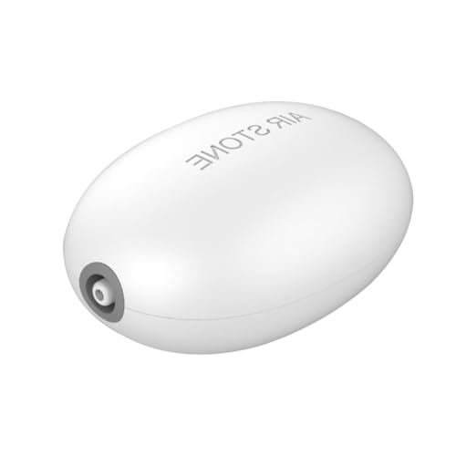 HOLIDYOYO Mini USB Pump for Fish Tank and Outdoor Fishing Portable with High Density Fine Bubbles White