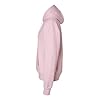 Hooded Sweatshirt Skull (Back), Glows in the Dark American Apparel Fine Jersey Shirt, Pale Pink, S #2