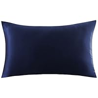 Amazon｜ZIMASILK 100%ピュアシルク枕カバー1枚 髪と肌の健康に 両面19