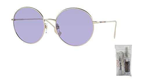 BURBERRY Pippa BE3132 Round Sunglasses for Women +BUNDLE with ACCESSORY EYEWEAR KIT2