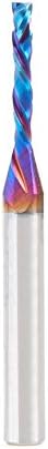 46176-K CNC SC Spektra Extreme Tool Life Coated Compression Spiral 1/8 D x 13/16 CH x 1/4 SHK x 2-1/2 Inch Long Router Bit
