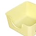 Bothyi Open Top Pet Litter Tray Cat Litter Box Sturdy Splashproof Cat Bedpan Easy to Clean High Sided Kitten Potty Toilet for Kitten, Yellow