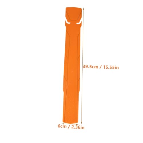 Cinta protectora para cuadro de bicicleta Yardwe, PVC, color naranja, 39,5 x 6 cm miniatura 2