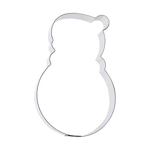 Cuttersweet 1 Keks - Ausstecher Schneemann mit Schal und Mütze | aus Edelstahl Cover