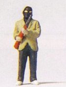 CRIMINAL - PREISER HO SCALE MODEL TRAIN FIGURES 29046 by Preiser