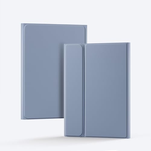 Image of ProElite Keyboard case for Samsung Galaxy Tab S9 FE 10.9 /Tab S10 Lite 10.9 inch /S10 FE 10.9 inch /S9 11 inch with S Pen Holder, Magnetic Detachable Wireless Bluetooth Keyboard, Lavender