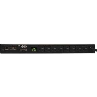 Tripp Lite PDUMNH20 PDUMNH20 Monitored PDU 8 Outlets (5-15/20R) L5-20P/5-20P 12ft Cord 1U RM TAA