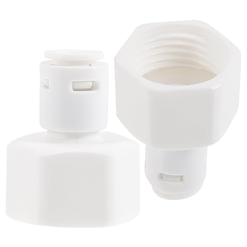 PLAFOPE 2pcs Quick Connect Tee for Water Purifier Pe Material Easy Install Disassemble