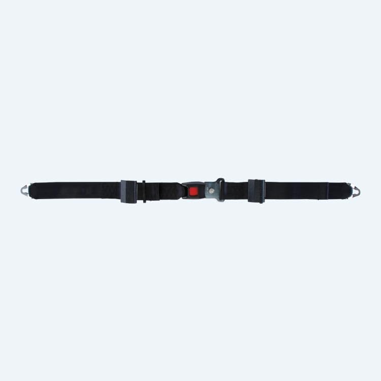 Generic Q Straint Q8-6325-Black Standard QRT Lap Belt