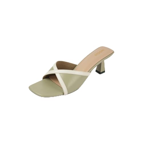 Image of Mochi Women's Stylish Kitten Heel Slides