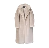 luxus pelzmantel herren MATERIAL – Kunstfell, Glattes Futter, Das Material Ist Weich, Bequem Und Warm, Atmungsaktiv. Chemische Reinigung Empfohlen. Bitte Überprüfen Sie Unsere Größentabelle, Bevor Sie Ihre Bestellung Aufgeben.