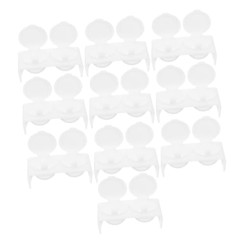 Outanaya 10pcs Vasos de Cristal para Mezcla en Manicura miniatura 1