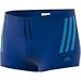 Price comparison product image adidas Men's Swimming Shorts Pro 3-Stripes, Mens, Swimming Shorts, DP7517, Collegiate Royal/Shock Cyan, 4 (EU)