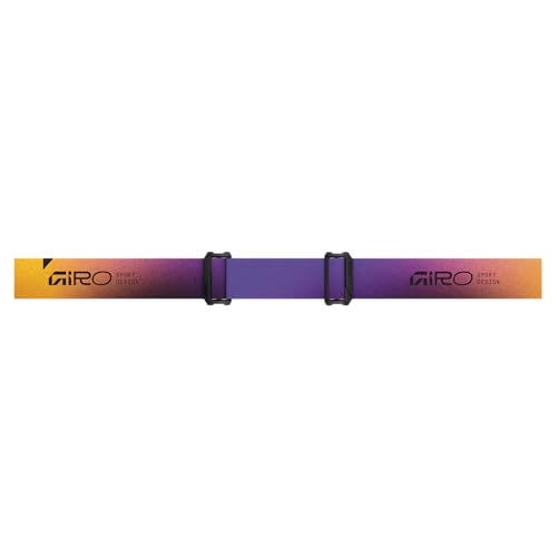 Image of Giro Roam Ski Goggles - Snowboard Goggles for Men, Women, Youth - Purple Faded - Amber Gold & Yellow