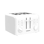 Cuisinart CPT-142P1 4-Slice Compact Plastic Toaster, White - Image 2