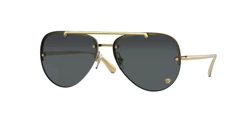 Versace VE2231 Aviator Sunglasses for Women +BUNDLE with ACCESSORY EYEWEAR KIT
