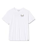 retro surfing t shirt design Tejido de jersey 150 g. Hurley M Peekaboo S/S T-Shirt Hombre, Blanco, XL