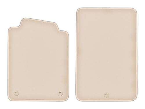 Tapis de sol Chevrolet Corvette C6 velours beige, idéal pour les sorties été