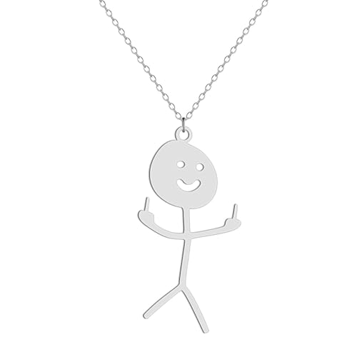 Pendentif main du milieu pour femmes accessoire idéal soirée déguisée et look quotidien rock