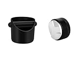 Apexstone 58mm Coffee Distributor, Small Coffee Knock Box