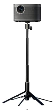 XGIMI Supporto per proiettore, Supporto per treppiede telescopico portatile da pavimento Horizon/Horizon Pro/Elfin/Halo/MOGO PRO e altri proiettori di marca, rotazione libera a 360°