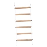 VILLFUL Vogelkäfig Kletterleiter Stufig aus Beißfestem Platzsparend Hängendes Kleintierspielzeug...