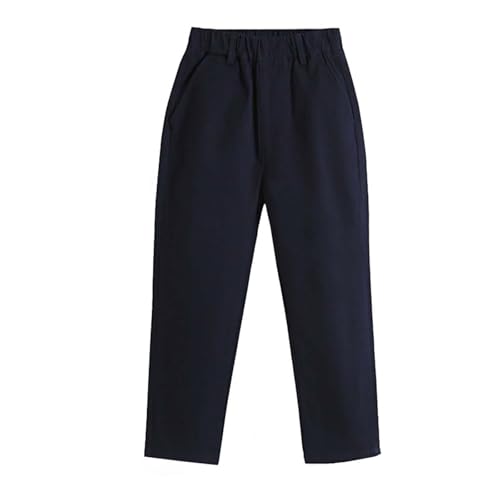 Pantalon uniforme kaki garçon extensible WWricotta pour bouger sans gêne