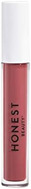 Honest Beauty Hydrating Liquid Lipstick with Hyaluronic Acid + Avocado Oil | EWG Verified, Vegan + Cruelty Free | Forever, .12 fl oz