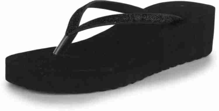 boombeauty Stylish flat heel slipper for Women (7-black-bhalu-3_PT)-picture-15