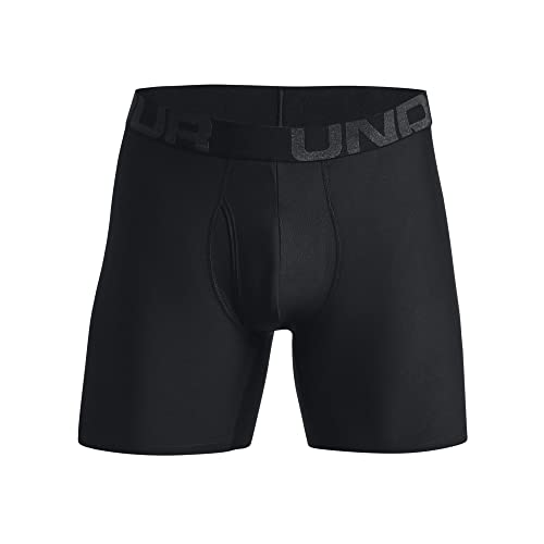 Image of Under Armour mens Multi-pack Performance Tech Boxerjock Brief, 6 inch Inseam, All-day Comfort & Soft