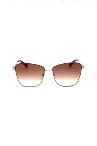 Longchamp Light Brown Gradient Square Ladies Sunglasses LO153S 737 592