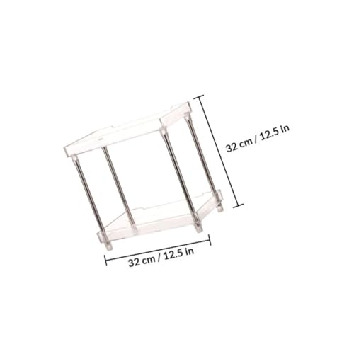 Étagère de rangement salle de bain en acrylique incassable