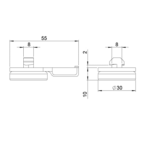Rainure 8 type B antidérapante pour sécuriser vos structures en aluminium 20