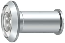 Fire Rated Door Viewer Satin Chrome miniatura 1