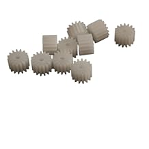 10pcs 0.5 Module 8 Teeth Plastic Gear 5mm Diameter 5mm Thickness 0.5M 8T Straight Teeth Gear 0.8mm 1mm 1.5mm 2mm Bore Shaft Pinion0.8mm Tight fit