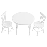 Conception polyvalente : la conception des meubles miniatures les rend adaptés à pièces de votre maison de poupée, que la salle à manger, la cuisine ou même un patio, une table d'appoint de maison de poupée, des meubles miniatures