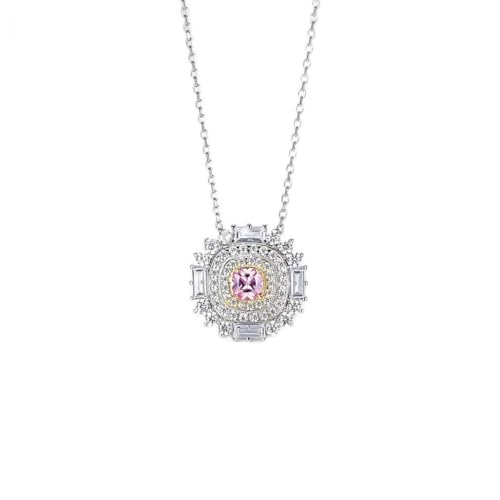 Cadeaux de mariage inoubliables : collier pendentif pierres précieuses en argent 925