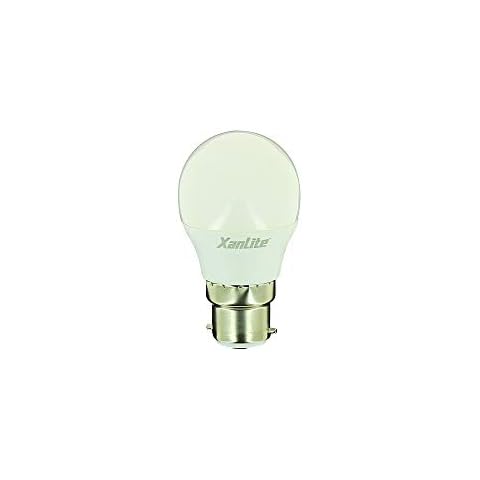 Bombilla LED Xanlite P45 B22 5-3W Luz blanca cálida Cover