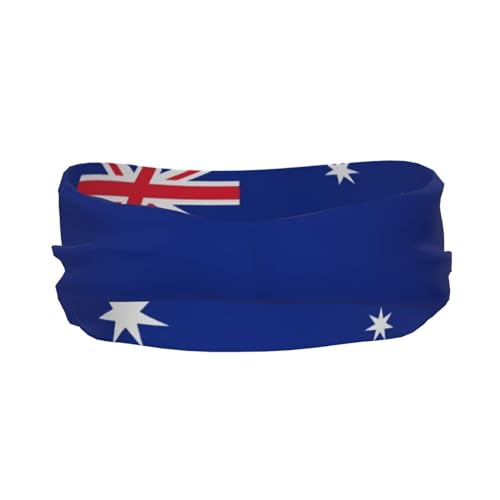 Image of Cute Flag Headbands Women Men Flag Sweatband Sports Headband for Running, Cycling, Yoga Gym, Working Out