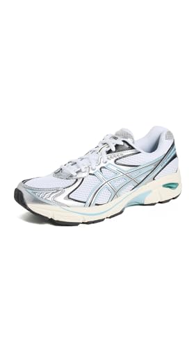 ASICS GT-2160 Unisex Sneakers, White/Pure Silver, 11 US Women/9.5 US Men