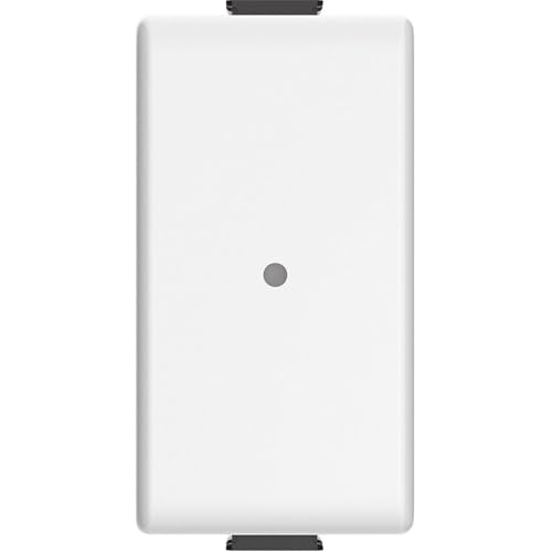 Bticino AM4411C Interruttore Dimmer Connesso Matix Smart, per Accendere le Luci, Spegnerle e Regolarne l'Intensità con lo Smartphone o con Alexa, Siri e Google Home, 1 Posto, Bianco