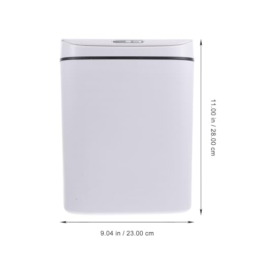 Caneca de basura automática Beavorty 12L blanca miniatura 2