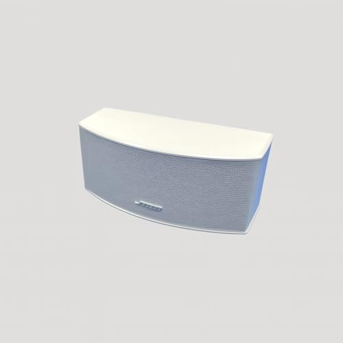 Replacement Bose Jewel Cube II Center Channel Speaker, White, Compact Design, High-Performance Audio, Wired Connectivity, for Home Theater System