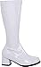 Ellie Shoes - Child Girl - Dora White Child Boots (Girl - Child Large 2-3) - Large
