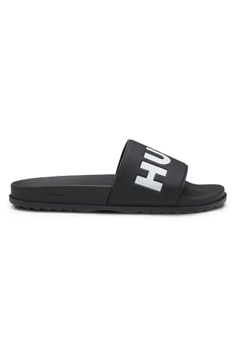 HUGO Mens Match it Slides with logo strap Size 11
