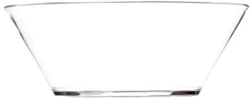 Large Clear Virtually Unbreakable Plastic Serving Bowl - Image 3